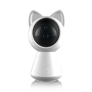 Little Cute Cat Forma <span class=keywords><strong>Camera</strong></span> Wifi Smart Network HD Surveillance CCTV Monitor <span class=keywords><strong>Camera</strong></span> para o bebê - Product Image 1