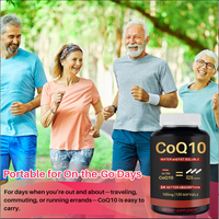 Suplementos de Coenzima Q10 INBOL OEM, 120 Cápsulas Blandas, Suplementos Dietéticos para Mejorar la Inmunidad en Adultos