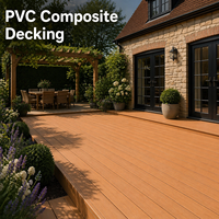 VMKON - Fournisseur direct d'usine - Revêtement de terrasse en composite bois-plastique résistant aux intempéries - Couleur personnalisée