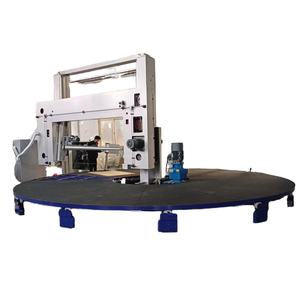 آلة تقطيع أفقية أوتوماتيكية جديدة مع نظام شفط فراغي لتقطيع الإسفنج بشكل دائري - Product Image 4