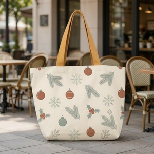 Sacs fourre-tout promotionnels imperméables à double poignée, en PP recyclé laminé, avec logo personnalisé, rayés, pour courses, écologiques et tendance - Product Image 1