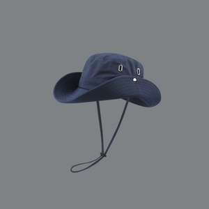 Sombrero de Pesca con Logotipo Personalizado UPF50+, con Cordón, Informal para Exteriores, Transpirable, Protección Solar, para Camping y Senderismo - Product Image 4