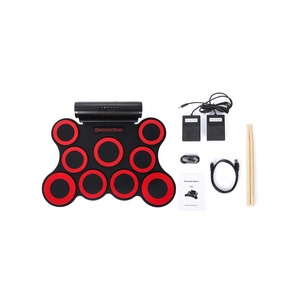 2019 jouet piège <span class=keywords><strong>charleston</strong></span> tom main rouleau tambour avec 9 pads - Product Image 6