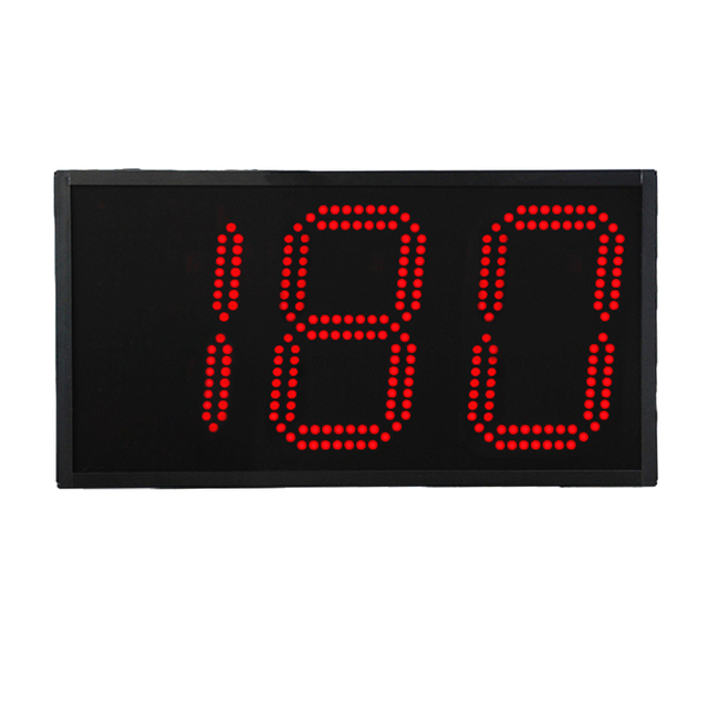 Large LED Archery Competition Timer Multi-color LEDs Aluminum Alloy Wireless IR Remote Control Electronic Loud Buzzer Shooting