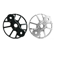 Services de prototypage rapide de pièces en alliage d'aluminium CNC, kit en métal noir, pièces usinées certifiées ISO9001