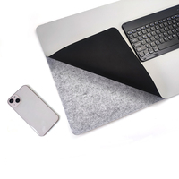 Tapis de bureau en cuir 2-en-1 détachable avec recharge sans fil, imperméable, résistant aux rayures, grand tapis de souris intelligent pour bureau