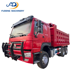 Truk Dump Bekas Berkualitas Tinggi Howo 6x4 Truk Dump 10 Roda 371HP untuk Konstruksi Pengangkutan Tanah Terbuk, Pasir, dan Kerikil - Product Image 1
