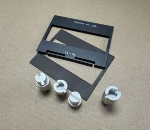 Nouveau kit adaptateur PT67 vers pellicule 135 pour appareil photo <span class=keywords><strong>Pentax</strong></span> 67, pellicule 120 vers pellicule 135, pièces en aluminium usinées CNC sur mesure, <span class=keywords><strong>prix</strong></span> d'usine - Product Image 1