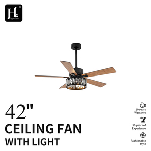 Factory wholesale decorative 52-inch LED DC <b>ceiling</b> fan, 3 wooden blades, <b>ceiling</b> fan with <b>light</b>, designer <b>ceiling</b> fan wholesale - Product Image 2