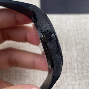 Reloj Mecánico de Diseño para Hombre con Esfera Hueca y Tourbillon, Reloj Automático de Alta Calidad con Fibra de Carbono - Product Image 4