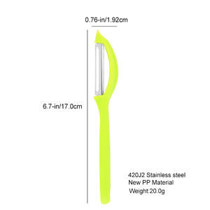 20 ans d'usine en Chine OEM Sharp Bon éplucheur de légumes <span class=keywords><strong>suisse</strong></span> pour les légumes et les carottes - Product Image 2