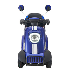 สกู๊ตเตอร์ไฟฟ้าสี่ล้อ มอเตอร์ไร้แปรงถ่าน เบาะนั่งกันน้ำ สำหรับผู้สูงอายุ ใช้สำหรับช็อปปิ้งและการเดินทาง - Product Image 2