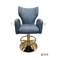 Chaise de Casino de luxe tabouret de Bar moderne jeu fente chaise Machine haute Bar Table Poker métal doré comptoir de Bar meubles