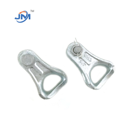Cosses à fourche galvanisées à chaud, fixations haute résistance pour câbles à fibres optiques, accessoires électriques