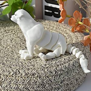 Vashine - Figura de Acción de Perro <span class=keywords><strong>Shar</strong></span> <span class=keywords><strong>Pei</strong></span> Impresa en 3D con PLA, Material Amigable, Decoración, Regalo para Niños, Animales de Juguete - Product Image 4