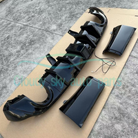 Kit de modification noir brillant pour diffuseur arrière avec éclairage LED, compatible avec Dodge Durango 2011-2025