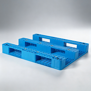 Palettes en plastique robustes à simple face, surface en maille double face, palettes en maille de caoutchouc HDPE, palettes en plastique, palettes Euro - Product Image 4