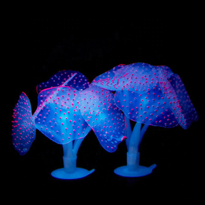 Gloeiende Siliconen Kunstmatige Coral Plant Voor Fish Tank Decor <span class=keywords><strong>Aquarium</strong></span> Ornament - Product Image 2