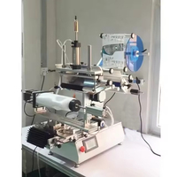 Machine d'étiquetage de bureau pour sachets plats, pochettes Mylar, Doypack et cartes – Applicateur d'étiquettes pour distributeurs automatiques