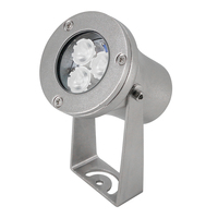 Luz de Piscina RGBW de Acero Inoxidable de 3W/9W y 12V, Impermeable IP68, con Control de Intensidad y DMX512, Ángulo de Haz de 25/40 Grados