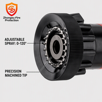 Lance d'incendie multifonction à poignée pistolet Série QZH Débit 8L/S 16L/S Portée 35-38m Équipement de lutte contre l'incendie Usine