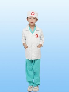 Kit Costume da Infermiera per Bambini Unisex in Poliestere, Abiti per Giochi di Ruolo con Camice da Laboratorio per Travestimenti e Cosplay - Product Image 5