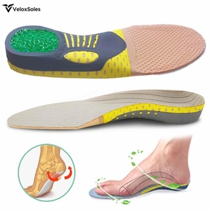 Plantillas Deportivas para Hombre y Mujer - Soporte Ortopédico de Arco con Gel de Silicona y Espuma Viscoelástica, Antideslizantes, Amortiguadoras, Cómodas para Correr - Product Image 1