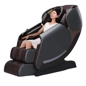 Fauteuil de massage corporel complet 3D de luxe OEM, zéro gravité, compression d'air, musique Bluetooth, usage domestique, 120W, 110-240V, modèle MRT-658 - Product Image 1