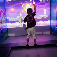 Equipo de Juego Interactivo para Niños con Trampolín Interior y Tecnología de Proyección para Centros de Entretenimiento, Venta al Por Mayor
