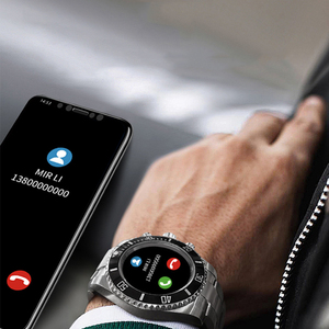 Meilleures ventes de smartwatch Montre intelligente Slim BT Call Sport Appareils portables Smartwatch en acier inoxydable Smartwatch - Product Image 5