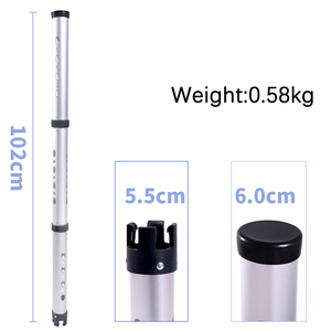 3 phần bóng golf Pick up công cụ hợp kim nhôm Golf Bóng Retriever với có thể tháo rời ống bóng di động ống cho Putter Dispenser - Product Image 5