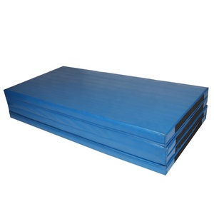Tapis de gymnastique KWO en cuir PVC noir épais, matériau souple, <span class=keywords><strong>mousse</strong></span> de 5 cm 50 mm, <span class=keywords><strong>mousse</strong></span> de <span class=keywords><strong>mousse</strong></span> à emboîtement, grand tapis de gymnastique pliable, <span class=keywords><strong>matelas</strong></span> en <span class=keywords><strong>mousse</strong></span> - Product Image 2