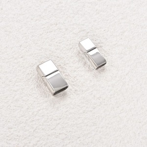 Fermoirs magnétiques carrés plats en acier inoxydable étanches pour bracelets en cuir, boucles <span class=keywords><strong>d</strong></span>'extrémité inaltérables pour la fabrication de bijoux DIY - Product Image 4