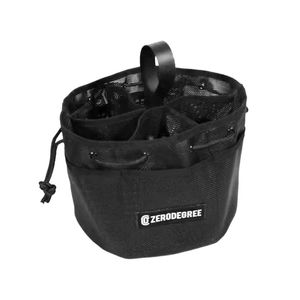 Sac de rangement en toile de polyester durable, sac à outils en maille pour le camping en plein air, la pêche, accessoires pratiques, organisateur - Product Image 2