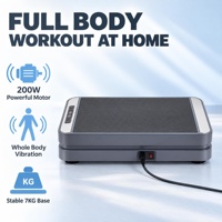 Plateforme vibrante de fitness de haute qualité pour la maison, équipement d'exercice antidérapant pour le corps entier