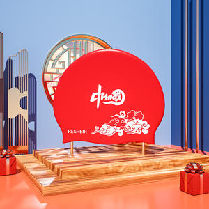 Petit quantité minimale <span class=keywords><strong>de</strong></span> commande Livraison Rapide Personnalisé Imprimé Drôle Marque Logo <span class=keywords><strong>Bonnet</strong></span> <span class=keywords><strong>De</strong></span> <span class=keywords><strong>Bain</strong></span> En <span class=keywords><strong>Silicone</strong></span> pour Enfant Adulte - Product Image 5