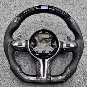 Volante Deportivo Personalizado de Fábrica, Plug-and-Play, con Luz LED de RPM, de Fibra de Carbono, para BMW F32 E90 M3 M4 M5 - Product Image 1