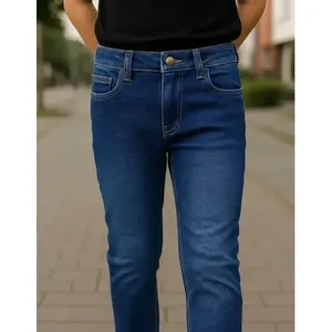 Jeans Slim Fit per Ragazzi Adrenaline, Lavaggio Medio, Gamba Dritta, 5 Tasche, Traspiranti per Uso Quotidiano - Product Image 6