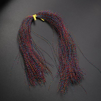 Haikewei Flying Hook Line, fil de soie de couleur vive, fil de soie cristalline pour la fixation de crochets de pêche aux hameçons assistants