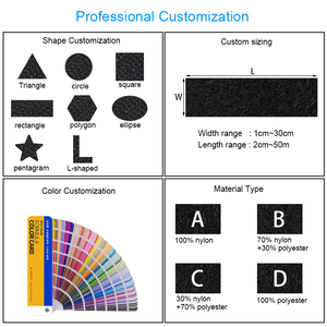 批发缝制钩环胶带缝制紧固尼龙织物胶带，无粘合剂，用于DIY工艺联锁胶带 - Product Image 6