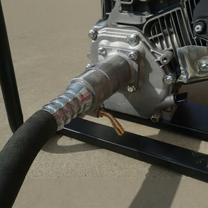 SRJX External Gasoline Engine Concrete Vibrator with Metal <b>Hose</b> and Copper Valve for Construction Use - Product Image 1