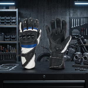Guantes de Motociclismo de Verano OEM |   Guantes Unisex de Cuero con Pantalla Táctil y Logotipo Personalizado |   Venta al por Mayor de Protecciones para Motocicletas para Exteriores - Product Image 3