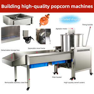 Machine à Popcorn à Air Chaud 1000W Sans Huile Facile à Nettoyer pour des Snacks Sains Utilisation en Magasin, École et à Domicile - Product Image 5