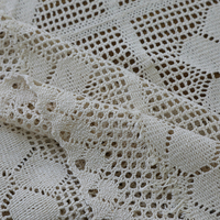 Gros Crochet Coton Dentelle Évider Couverture De Table Salle À Manger Noce Hôtel De Mariage Nappe