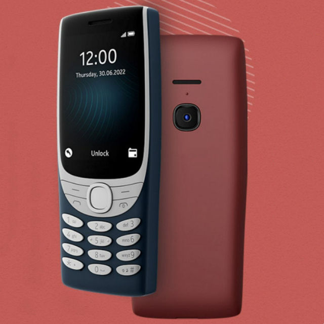 Keypad Phone for Nokia 8210 2G Version Mobile Phone Dual Sim Card Keyboard Bar Feature Phone Cheap Price High Quality Wholesale