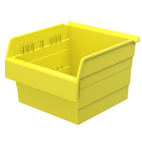 Bacs de rangement inclinés à alimentation par gravité avec conception de trémie pour lignes d'assemblage et stations de préparation des commandes