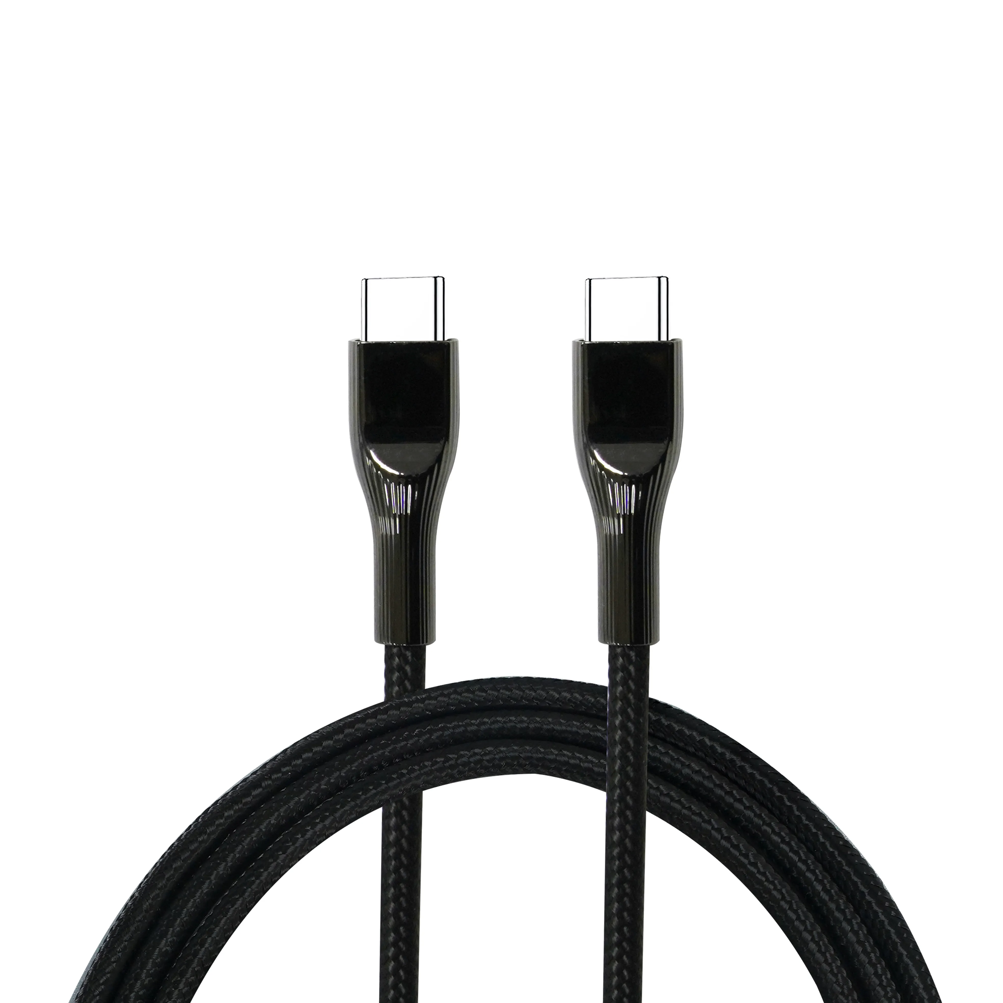 SIG CC T2 60W type c fast charging cable c to c braided charger mfi certified cable supplies for iphone