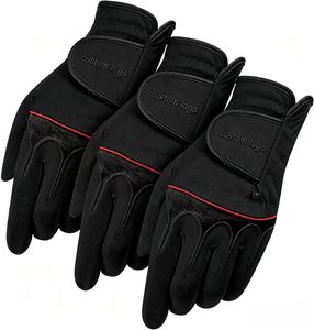Gants de golf en cuir Cabretta avec logo personnalisé, respirants, antidérapants, plusieurs couleurs, OEM, pour hommes - Product Image 5