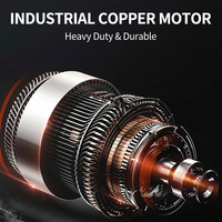 Compresseur d'Air Industriel Portable 70/100/150L avec Moteur 3 CV V-0.25/8, Compresseur à Piston Lubrifié à Courroie