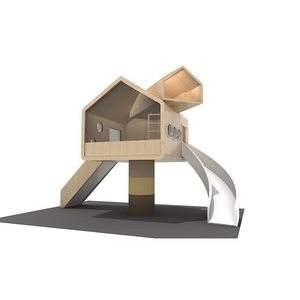 Aire de jeux intérieure pour enfants, petit château ludique, équipement de parc d'attractions, mezzanine, espace de vente, aire de jeux pour l'éducation précoce, toboggan - Product Image 5